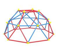 Outsunny Cupola per Arrampicata Bambini 3-8 Anni Ø183x90cm Multicolore