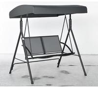 Outsunny Dondolo a 2 Posti da Giardino per Esterni 140x118x162cm Grigio