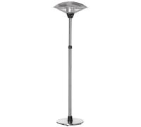 Outsunny Fungo Riscaldante da Esterno 3000W a 3 Temperature e Altezza Regolabile