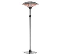 Outsunny Fungo Riscaldante da Esterno 3000W a 3 Temperature e Altezza Regolabile