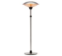 Outsunny Fungo Riscaldante da Esterno 3000W a 3 Temperature e Altezza Regolabile