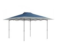 Outsunny Gazebo ca. 4x4 m Impermeabile Stabile Resistente all'inverno Pop-up pieghevole con chiusura in un passaggio Protezione UV50+ Aosom Italy