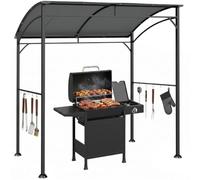 Outsunny Gazebo per barbecue, pergola, impermeabile, 215 x 150 x 220 cm