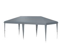 Outsunny Gazebo Pieghevole Pop-up da Giardino 6x3m con Sacca di Trasporto Grigio