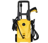 Outsunny Idropulitrice 1600W, Pulitore Portatile con Ruote, Giallo