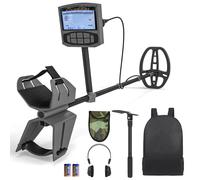 Outsunny Metal Detector 5 Modalità Impermeabile IP68 con Display LCD