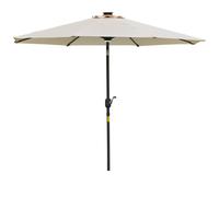 Outsunny Ombrellone da Giardino Φ270 x 245Acm con Apertura