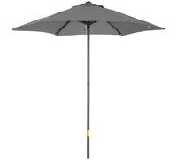 Outsunny Ombrellone da Giardino 2x2 m con Presa d'Aria Superiore