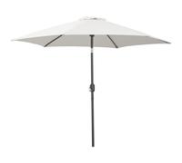 Outsunny Ombrellone da Giardino con Apertura a Manovella e Testa Inclinabile