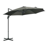 Outsunny Ombrellone da Giardino Decentrato Inclinabile e Girevole 3x2.5 m