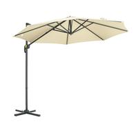 Outsunny Ombrellone da Giardino Decentrato Inclinabile e Girevole 3x2.5 m
