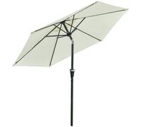 Outsunny Ombrellone da Giardino Inclinabile 2.3x2 m in Poliestere 180g/m²