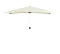 Outsunny Ombrellone da Giardino Rettangolare in Poliestere Metallo e Alluminio