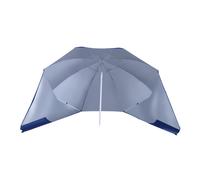 Outsunny Ombrellone da Giardino Tenda Parasole 2 in 1 in Ferro e Poliestere