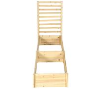 Outsunny Orto in Cassetta con Fondo Aperto in Legno di Abete