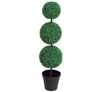 Outsunny Palla topiaria artificiale in bosso 30x112H cm Verde | Artificiale