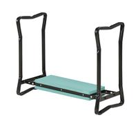 Outsunny Panca Inginocchiatoio da Giardino o Giardinaggio Verde con Cuscino