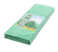 Outsunny pellicola di ricambio 300 x 300 x 200 cm con porta d'ingresso, 6 finestre Pellicola antistrappo per serre, pellicola da giardino per serre, serre, telai freddi, verde