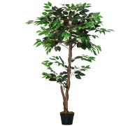 Outsunny Pianta Finta per Interni da 546 Foglie con Vaso Ø16x120 cm