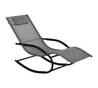 Outsunny Sdraio a Dondolo Gravità Zero per Esterno e Interno