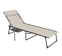 Outsunny Sdraio da Giardino Pieghevole e Reclinabile a 5 Livelli