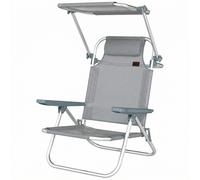 Outsunny Sedia Lounge da Esterno, Sedia a Sdraio Pieghevole