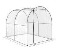 Outsunny Serra da Giardino a Tunnel per Fiori e Piante con Copertura