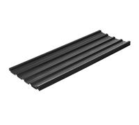 Outsunny Set 12 Pannelli di Ricambio per Casette da Giardino in Acciaio Zincato con Fori, 129x45 cm, Grigio scuro