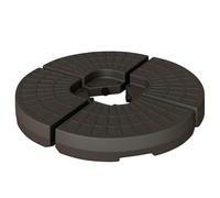 Outsunny Set 4 Pzi Basamento Ombrellone Decentrato da Giardino con Base a Croce