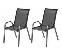 Outsunny Set da Esterno 3 Pezzi con 2 Sedie da Giardino e Tavolino Rotondo