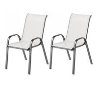 Outsunny Set da Esterno 3 Pezzi con 2 Sedie da Giardino e Tavolino Rotondo