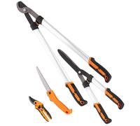 Outsunny Set da Giardinaggio 4 Pezzi con Lame Affilate