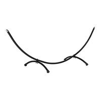 Outsunny Struttura per Amaca Universale da 3m Supporto 300x90x100cm Nero