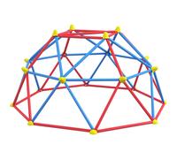 Outsunny Struttura per Arrampicata Bambini 3-8 Anni in Metallo Ø183x90cm