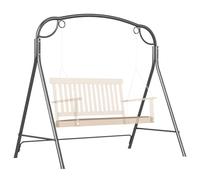 Outsunny Supporto per altalena in metallo, struttura a dondolo resistente, con gambe a forma di A, carico 220 kg, per giardino, parco cortile, veranda, 172 x 126 x 170 cm bronzo