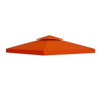 Outsunny Techo de Reemplazo 3x3m para Estructura de Carpa Cenador Rojo
