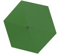 Outsunny Telo di Ricambio per Ombrellone da Giardino Ø3 m e Prese d'Aria Verde