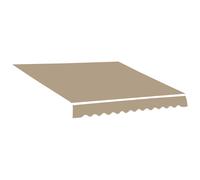 Outsunny Telo di Ricambio per Tenda a Bracci in Poliestere da 3.6x3 m Grigio