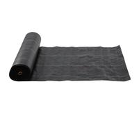 Outsunny Telo per Pacciamatura 50x2 m 130g/m², Traspirante e Anti-UV, Telo Pacciamatura in Polipropilene, per Orto e Giardino, Nero