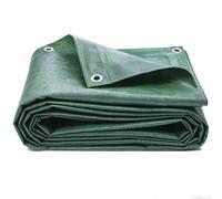 Outsunny Telo Impermeabile Esterno 6x8 m, Telone Impermeabile per Esterno PE con Occhielli Rinforzati, A UV per Mobili da Giardino, Serra, Telo di Base, Legna da Ardere, Verde