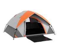 Outsunny Tenda da Campeggio 2 Posti con Finestra a Rete e Gancio