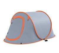 Outsunny Tenda da Campeggio Pop Up Impermeabile con Borsa