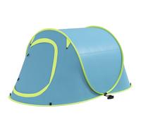 Outsunny Tenda da Campeggio Pop Up Impermeabile con Borsa