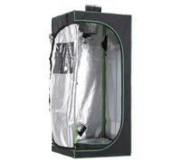 Outsunny Tenda da Coltivazione Idroponica per Riflettere in Mylar e Oxford 600D