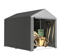 Outsunny Tenda Garage per Attrezzi e Bici Copertura Anti-UV 1.6x2m