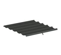 Outsunny Tetto di Ricambio per Gazebo con Tessuto Traspirante Grigio