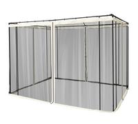 Outsunny Zanzariera per Gazebo Tende di Ricambio con Cerniere