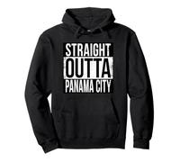 OUTTA CITTÀ DI PANAMA DIRITTO Felpa con Cappuccio