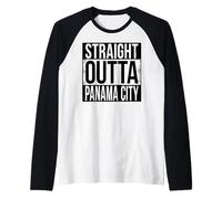 OUTTA CITTÀ DI PANAMA DIRITTO Maglia con Maniche Raglan