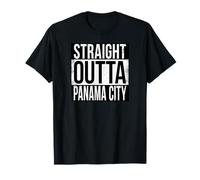 OUTTA CITTÀ DI PANAMA DIRITTO Maglietta